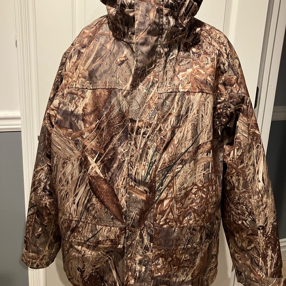 L.L. Bean Woodland Camouflage Jacket